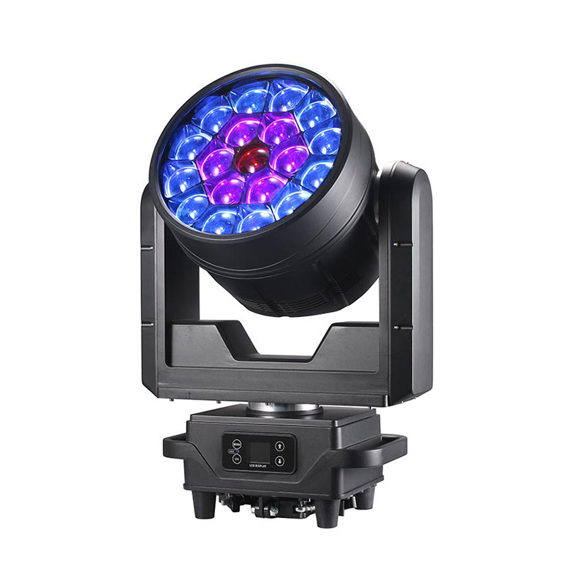 wash 19x40 bee eye moving head ip65
