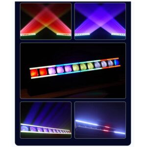 moving LED bar lighting effect