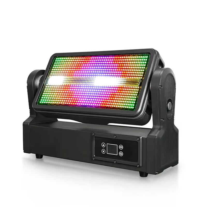 moving strobe light