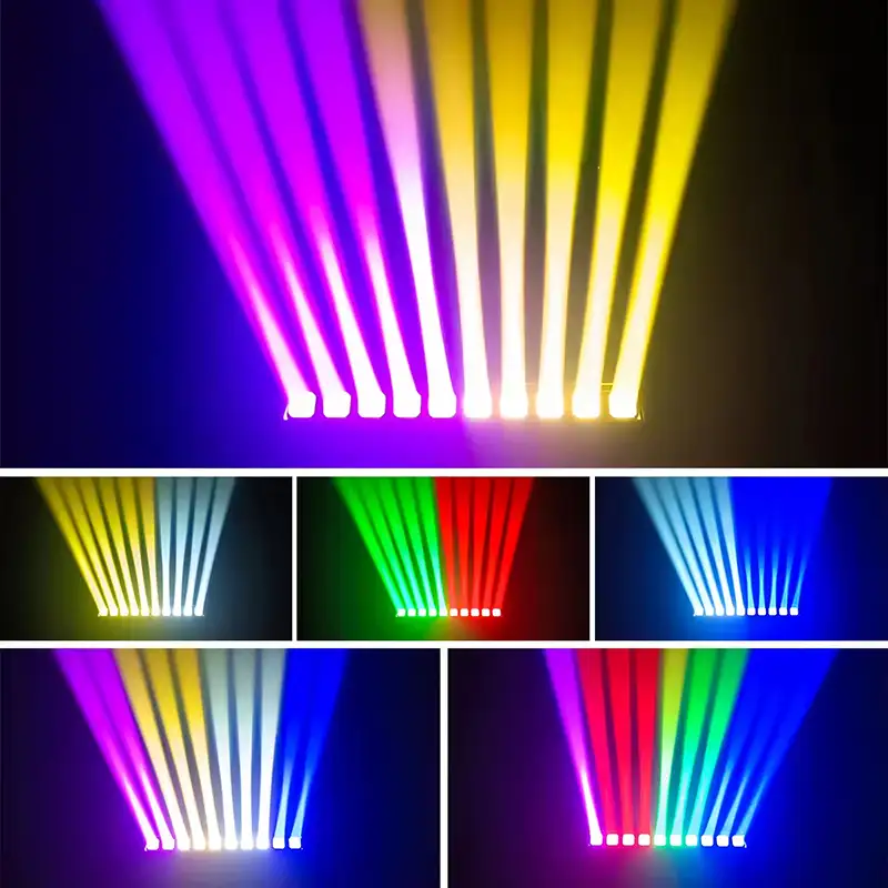 Waterproof 10x60W Pixel Beam Bar Zoom LED Moving Head Light