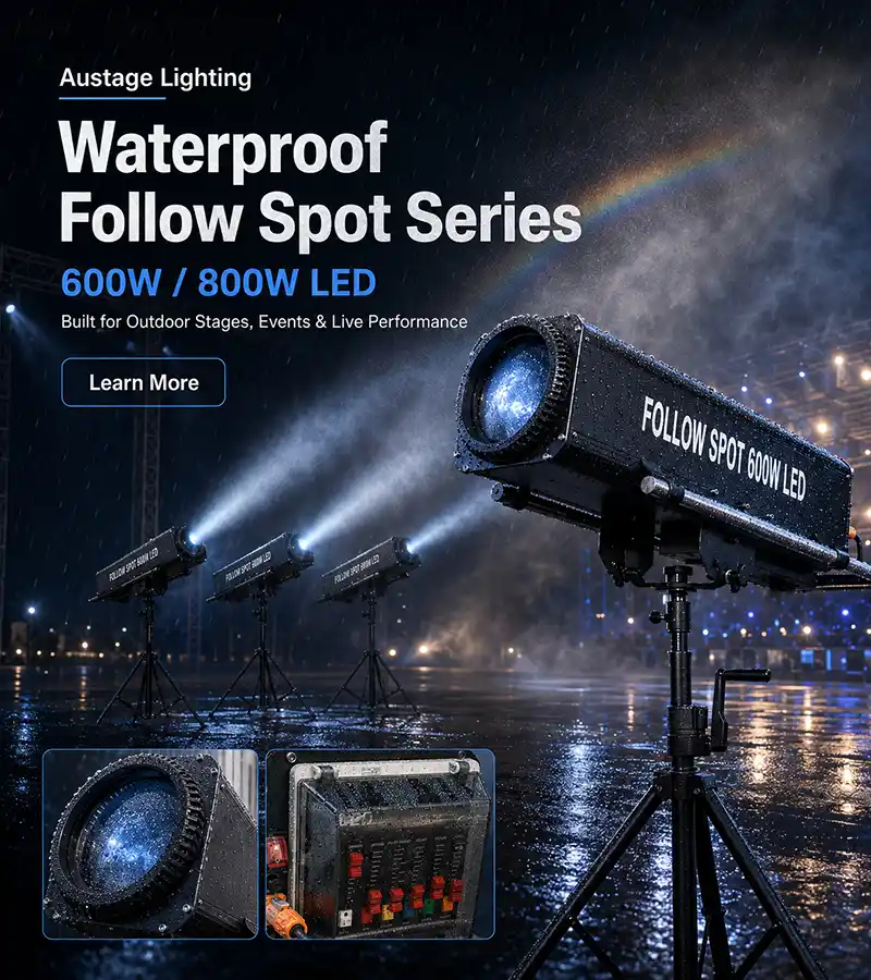 Outdoor LED Follow Spot