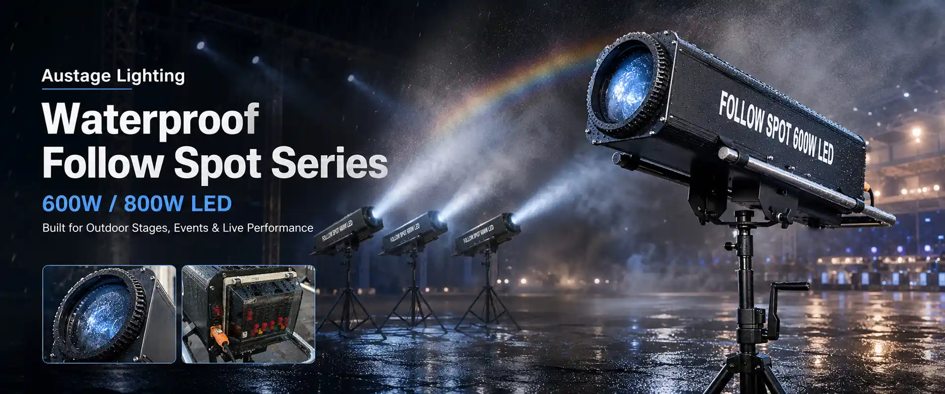 Outdoor LED Follow Spot